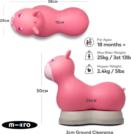 cumpără Tolocar Micro HP0006 Ride-on Air Hopper II Pink în Chișinău 