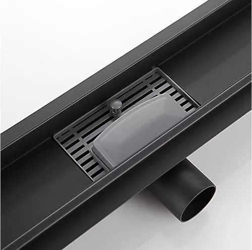 купить Душевой трап Gappo G 86007-36 INOX 70x600 NEGRU в Кишинёве 
