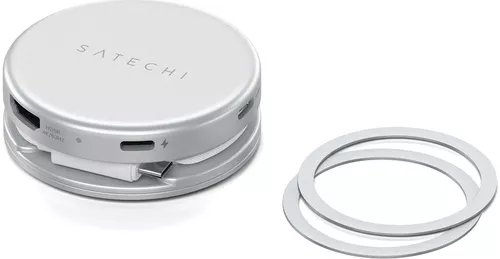 купить Переходник для IT Satechi OntheGo 5in1 Multiport Adapter Silver в Кишинёве 