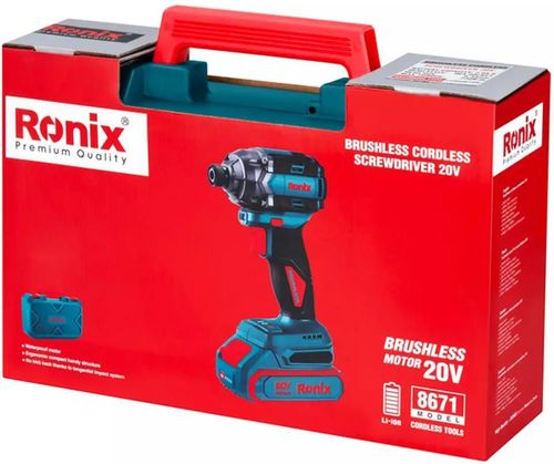 купить Гайковерт Ronix 8671 20V 2x2Ah 230Nm в Кишинёве 