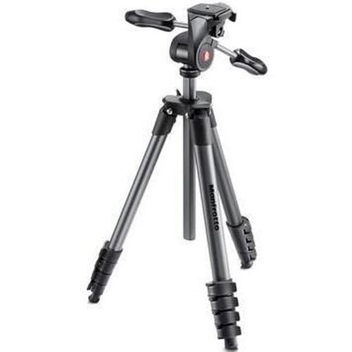 купить Штатив Manfrotto Compact Advanced 3-way Black в Кишинёве 