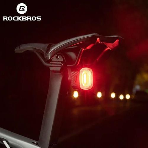купить Аксессуар для велосипеда Rockbros Q2 Lanterna spate pentru bicicleta Samurai, 5 moduri de lumina в Кишинёве 