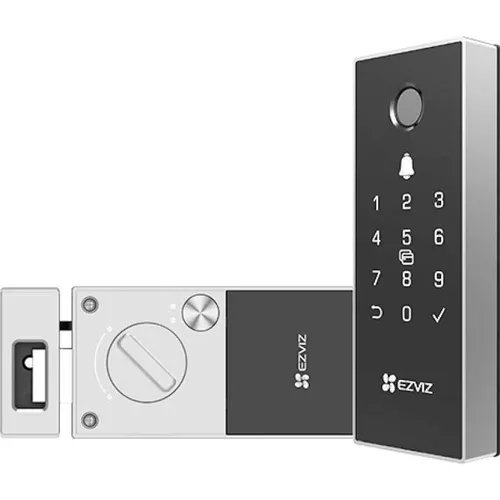 купить Умный дверной замок EZVIZ CS-DL03-R100-WBCP-G Smart Rim Lock в Кишинёве 