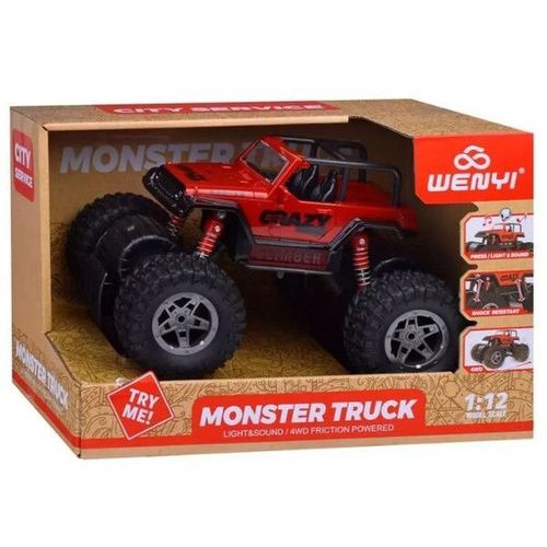 купить Машина Wenyi WY662A 1:12 Jeep cu fricțiune (lumini/sunete) в Кишинёве 