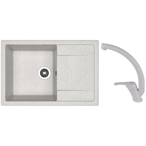 купить Мойка кухонная со смесителем Dr.Gans Techno 760 + SanDonna F 1069 gri в Кишинёве 