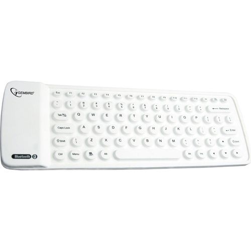 купить Клавиатура Gembird KB-BTF1-W-US, White в Кишинёве 