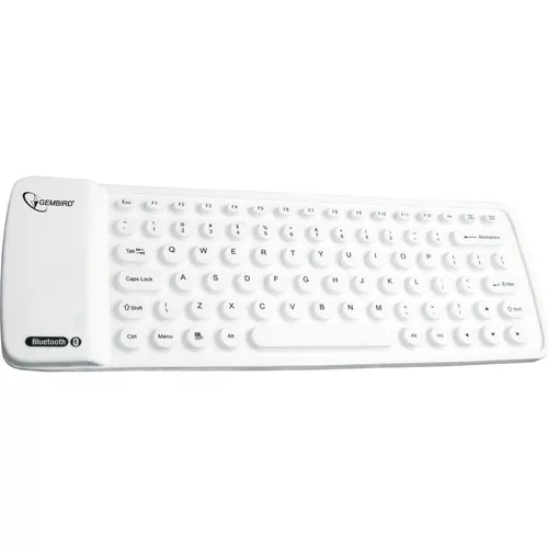 купить Клавиатура Gembird KB-BTF1-W-US, White в Кишинёве 