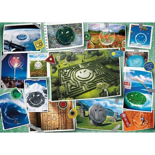 купить Пазл Trefl 10726 Puzzle 1000. Happy Smiley в Кишинёве 