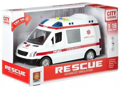 cumpără Mașină Wenyi 590A 1:16 Ambulanță cu fricțiune în Chișinău 
