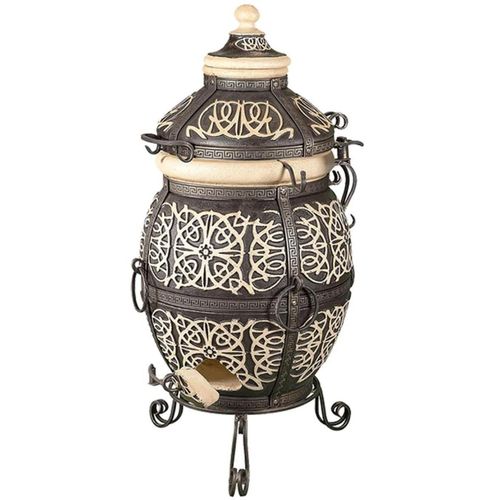cumpără Ceaun grătar Grand Tandyr GT0012 Tandoor Saffron size XL cu capac rabatabil în Chișinău 