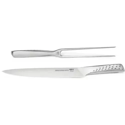купить Нож Weber W17074 Deluxe Carving + Furca, 2buc в Кишинёве 