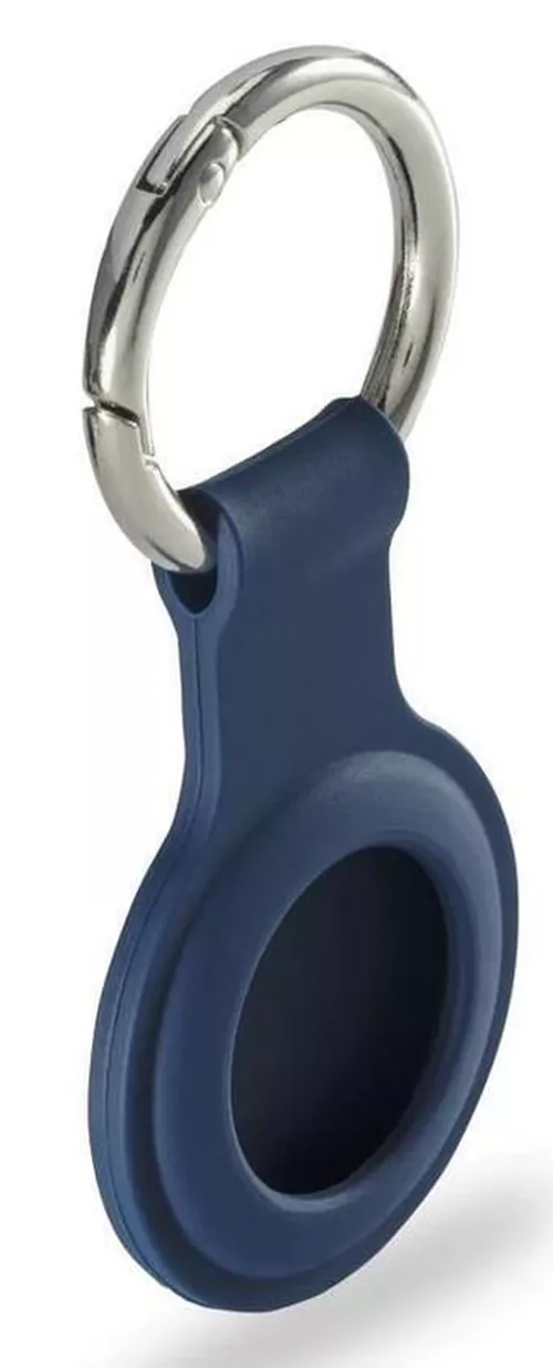 cumpără Breloc inteligent Hama 215628 Fantastic Feel Key Apple AirTag Silicon blue în Chișinău 