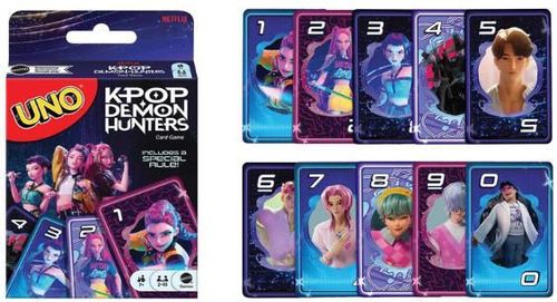 купить Настольная игра Mattel JRV01 UNO Vânătorii de Demoni K-Pop в Кишинёве 