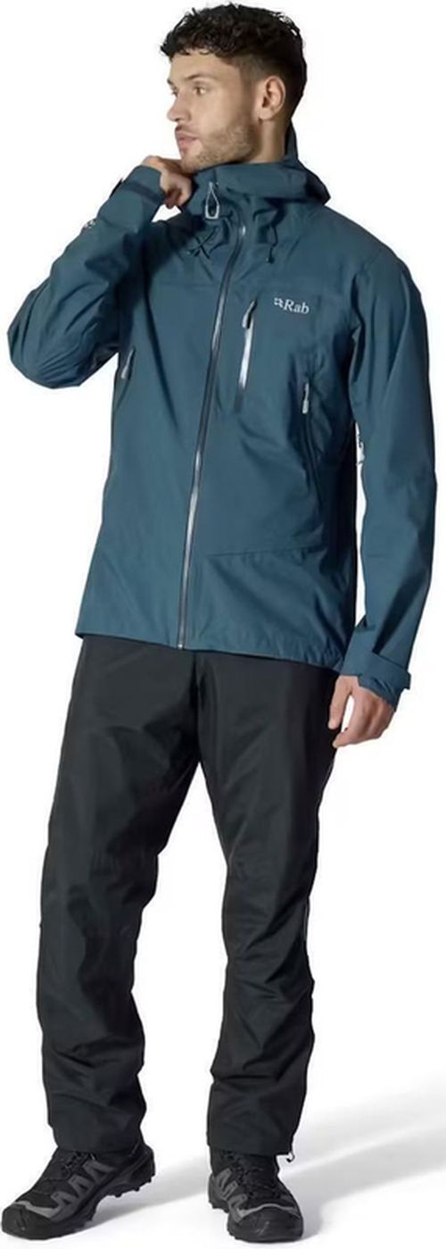 cumpără Îmbrăcăminte sport Rab Pantaloni barbati Downpour Mountain Black XL Short Leg (QWI-13-BLK-XLG-SH) în Chișinău 