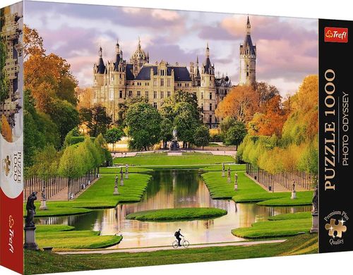 купить Головоломка Trefl R25K /32 (10814) Puzzle 1000 Schwerin Castle, Germany в Кишинёве 