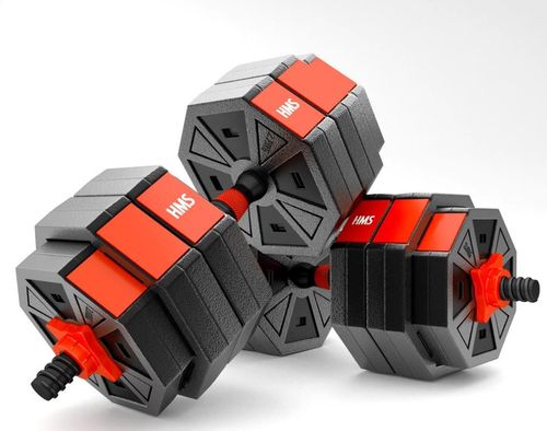 купить Гантель HMS 5568 Set gantere si bare 30kg SGC30 (17-57-031) в Кишинёве 