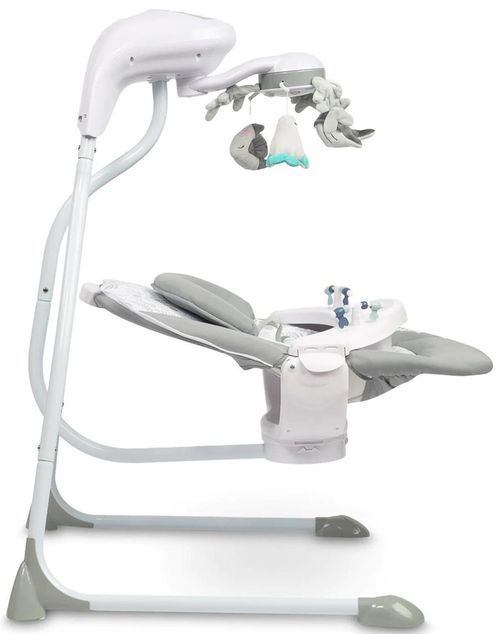 купить Детское кресло-качалка Caretero 8094 Raffi Графитовые в Кишинёве 