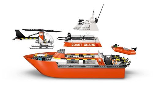 купить Конструктор Lego 60504 Coast Guard Rescue Boat & Helicopter в Кишинёве 