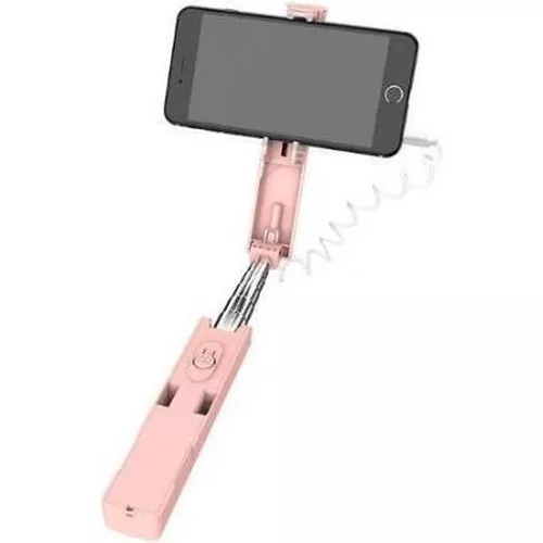 cumpără Trepied Borofone BY3 3.5mm remote, Pink în Chișinău 