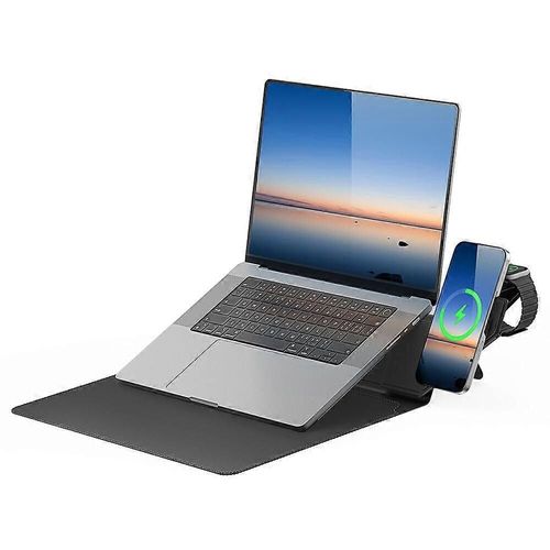 cumpără Husă pentru laptop Dux Ducis Wireless charging sleeve for 15-16 Laptops AirQ, Black în Chișinău 