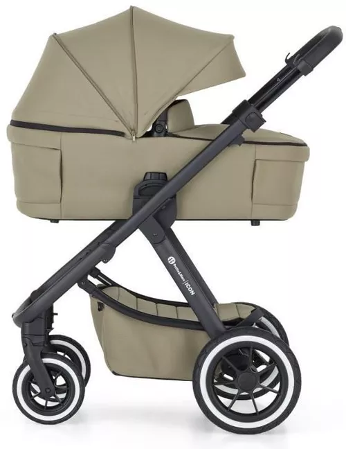 купить Детская коляска Petite&Mars 661588 2 in 1 Icon Lite Mossy Green в Кишинёве 