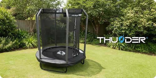 cumpără Trambulină Thunder INSIDE ELITE 4.5FT (140cm) Black în Chișinău 