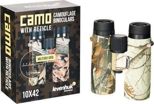 купить Бинокль Levenhuk Camo Maple 10x42 Binoculars with Reticle в Кишинёве 