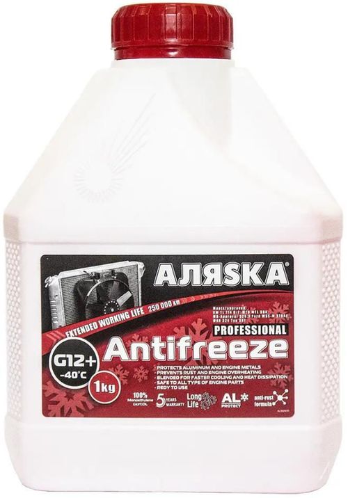 купить Антифриз Аляска G12+ -30 1kg. (красный) в Кишинёве 