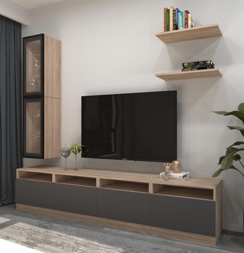 cumpără Dulap Arta Mobilei Living Gray G14 (AM125) în Chișinău 