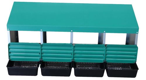 купить Гнездо для кур Des Champs Cuibar pentru găini cu colector de ouă MG04 (4 sectiuni) в Кишинёве 