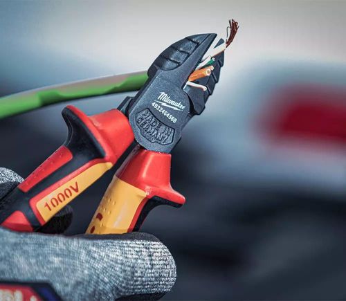 купить Плоскогубцы Milwaukee 4932464567 cleste cu tais lateral VDE, 160 mm в Кишинёве 