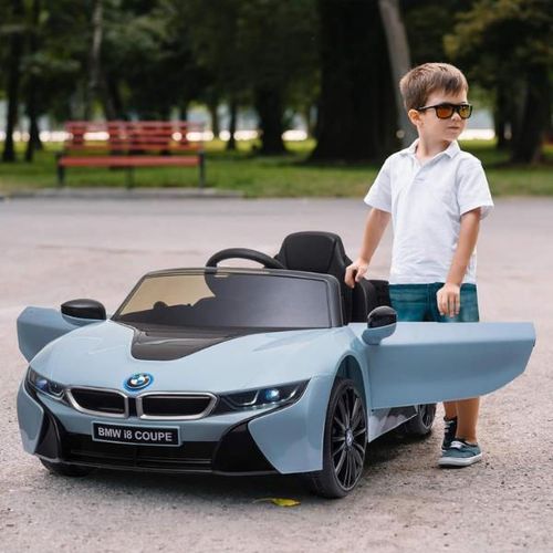 купить Электромобиль Kids car 8010263-2R_Blue BMW i8, 12V7AH, scaune din piele в Кишинёве 