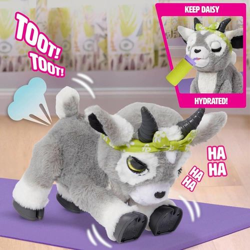 купить Мягкая игрушка Hasbro 28104 Furreal Интерактивная Игрушка Daisy The Yoga Goat в Кишинёве 
