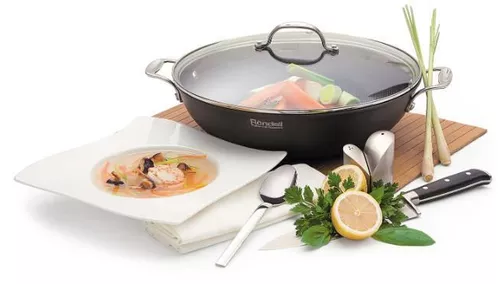 купить Сковорода Rondell RDA-114 Wok 32cm cu capac в Кишинёве 