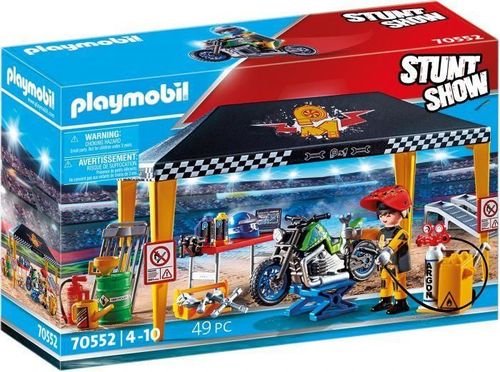 купить Конструктор Playmobil PM70552 Stunt Show Service Tent в Кишинёве 