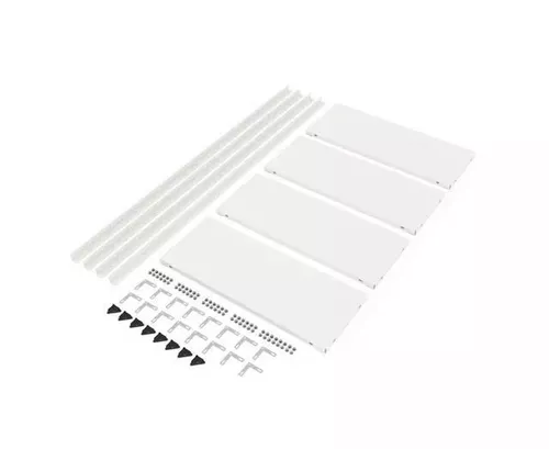 cumpără Raft de depozitare Nex Home Raft metalic REK 1500x750x300 mm, 4 rafturi metal, white în Chișinău 