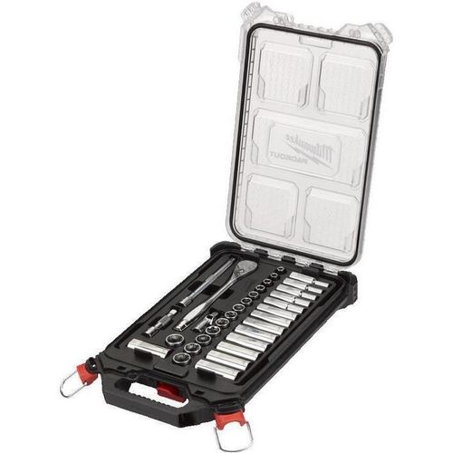 cumpără Set de unelte de mână Milwaukee 4932478813, set de chei tubulare 3/8" PACKOUT 32 buc în Chișinău 