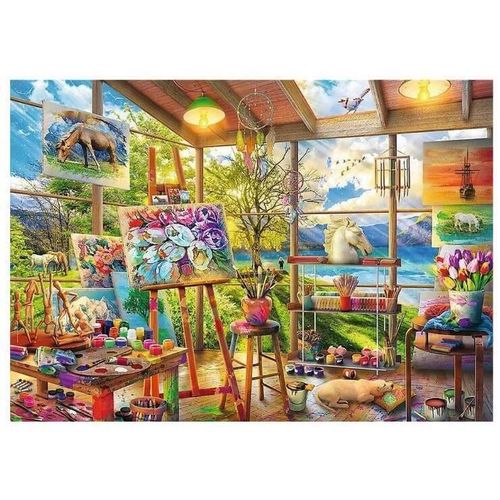 купить Пазл Trefl 37530 Puzzle 2x500. Arta Picturii в Кишинёве 