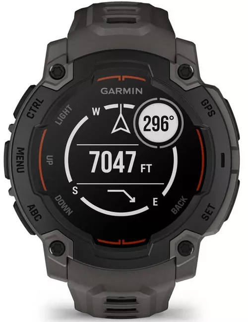 купить Смарт часы Garmin Instinct E, 45 mm, Black with Charcoal Band (010-02933-00) в Кишинёве 