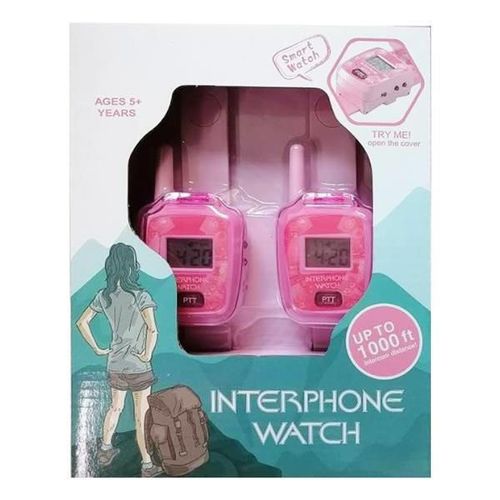 купить Игрушка Essa ZR328 Ceas electronic cu stație radio pentru copii Walkie Talkie (în asort.) в Кишинёве 