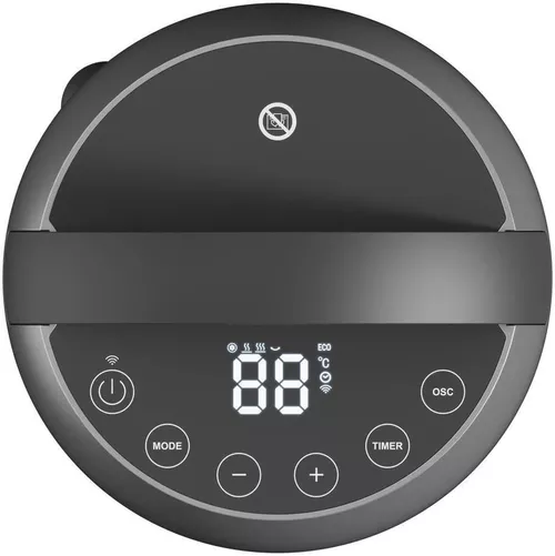 купить Тепловентилятор EvoAir Warmix 2000 Smart Black в Кишинёве 