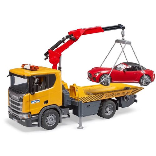 cumpără Mașină Bruder 3552 Scania Super 560R cu autoturism, 53991 în Chișinău 