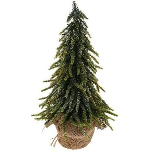 купить Декоративная ёлка Promstore 43512 зеленая в джутовом горшке 28cm в Кишинёве 