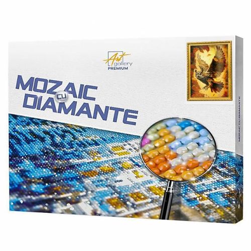 купить Картина по номерам Art Gallery GA86533 Mozaic cu diamante 40x50cm Zborul buhei в Кишинёве 