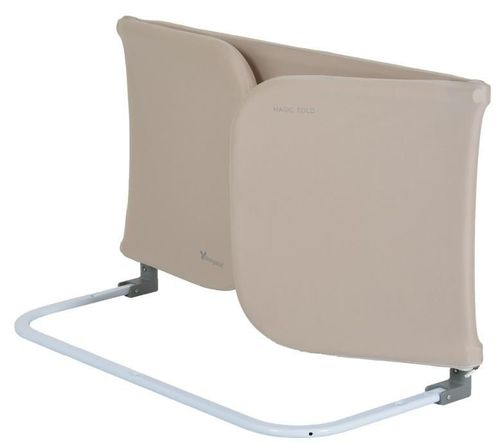 cumpără Protecție laterală pentru pătuț Moni Fold Beige, 150cm (bara protecția pentru pat) în Chișinău 