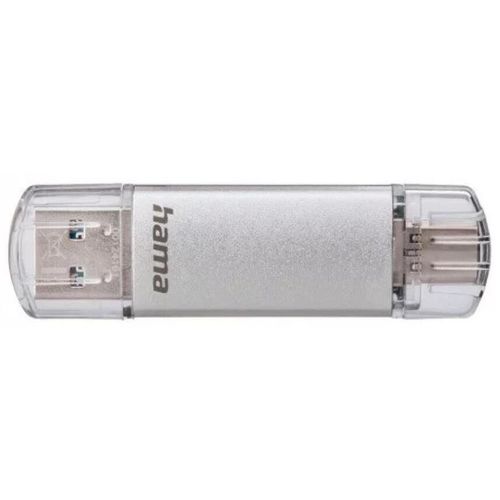купить Флеш память USB Hama 124163 C-Laeta silver в Кишинёве 