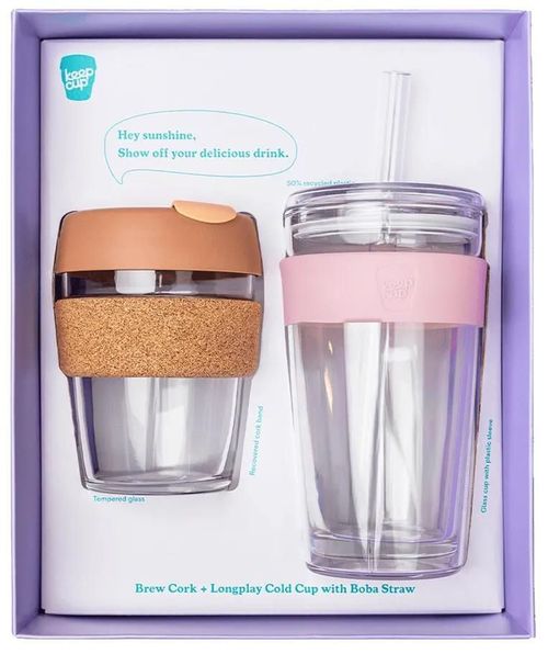 cumpără Cană termos KeepCup GIFT - BOOKED&BUSY - FRAPPE în Chișinău 