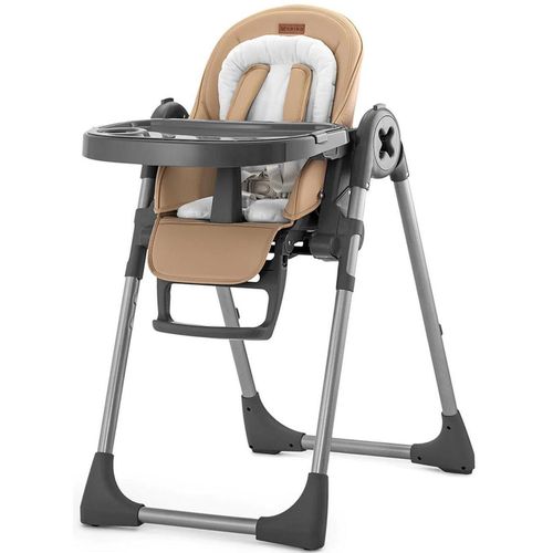 купить Стульчик для кормления Onino YB-H1102CLB MEAL.me Latte Beige в Кишинёве 