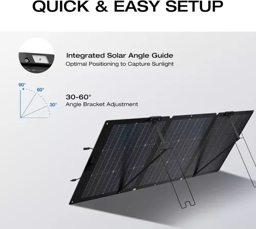 купить Солнечная панель EcoFlow 160W Lightweight Portable Solar Panel в Кишинёве 