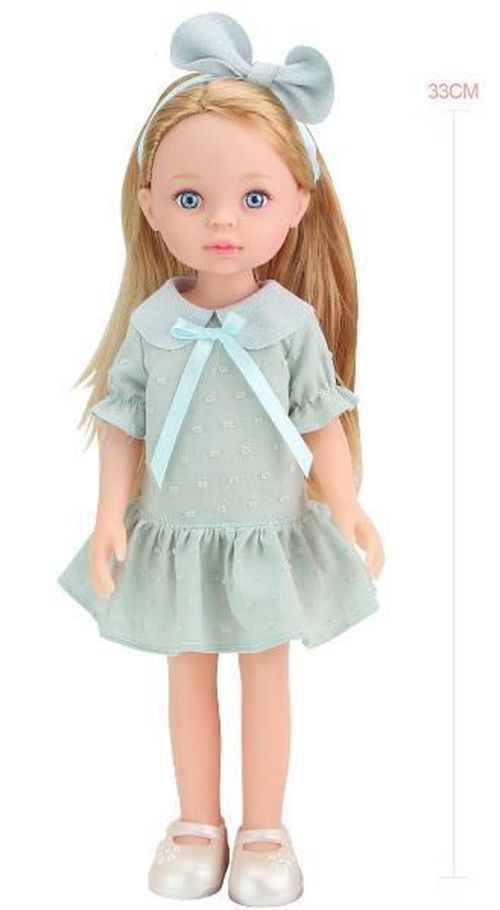 cumpără Păpușă Essa 91098-H Păpușa Mica Milly, în rochie azurie, 33 cm în Chișinău 